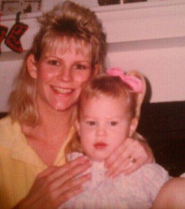 My mom & I when I was a wee little thing